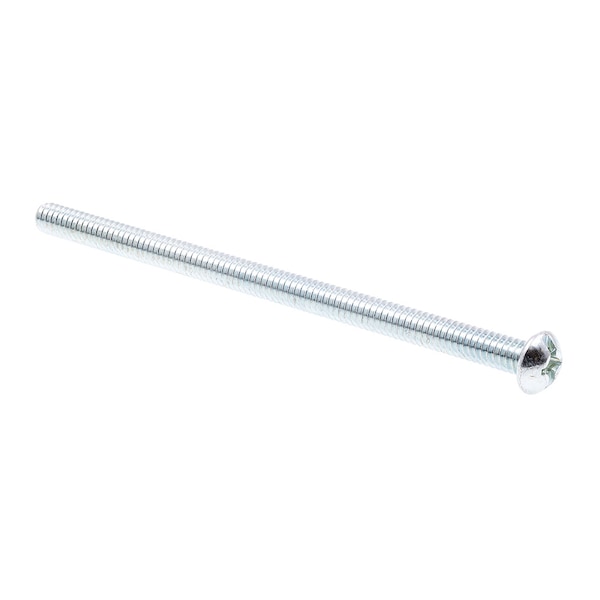 Prime-Line Machine Screw, Round, Phil/Sltd Drive 1/4in-20 X 4-1/2in Zinc Plated Steel 20PK 9005773 - main